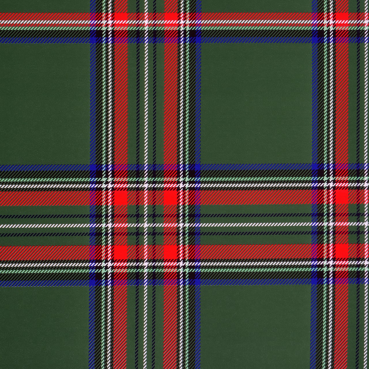 Green Tartan Premium Gift Wrap by Celebrate It™